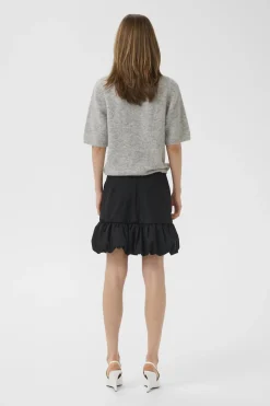 GZalpha ss polo pullover Light grey melange 100493 10910852