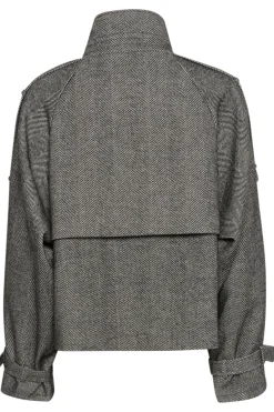 GZavic short jacket Herringbone black/grey 10910324