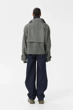 GZavic short jacket Herringbone black/grey 10910324