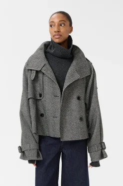 GZavic short jacket Herringbone black/grey 10910324