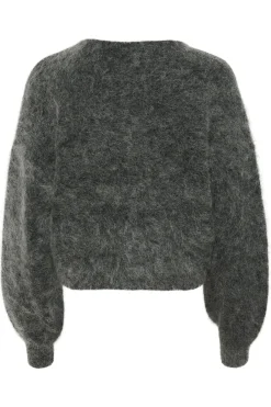 GZdebbie cardigan NOOS Charcoal Melange 10910475