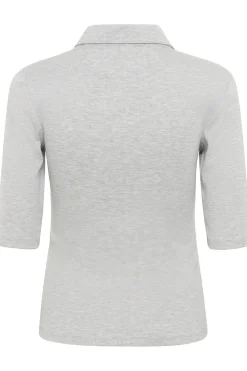 GZdrew polo mel top Grey M‚lange 10910685