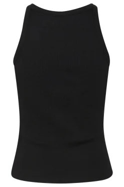 GZdrew rhinestone logo tank Black 10910297