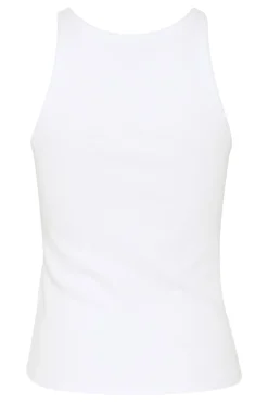 GZdrew rhinestone logo tank Bright White 10910297