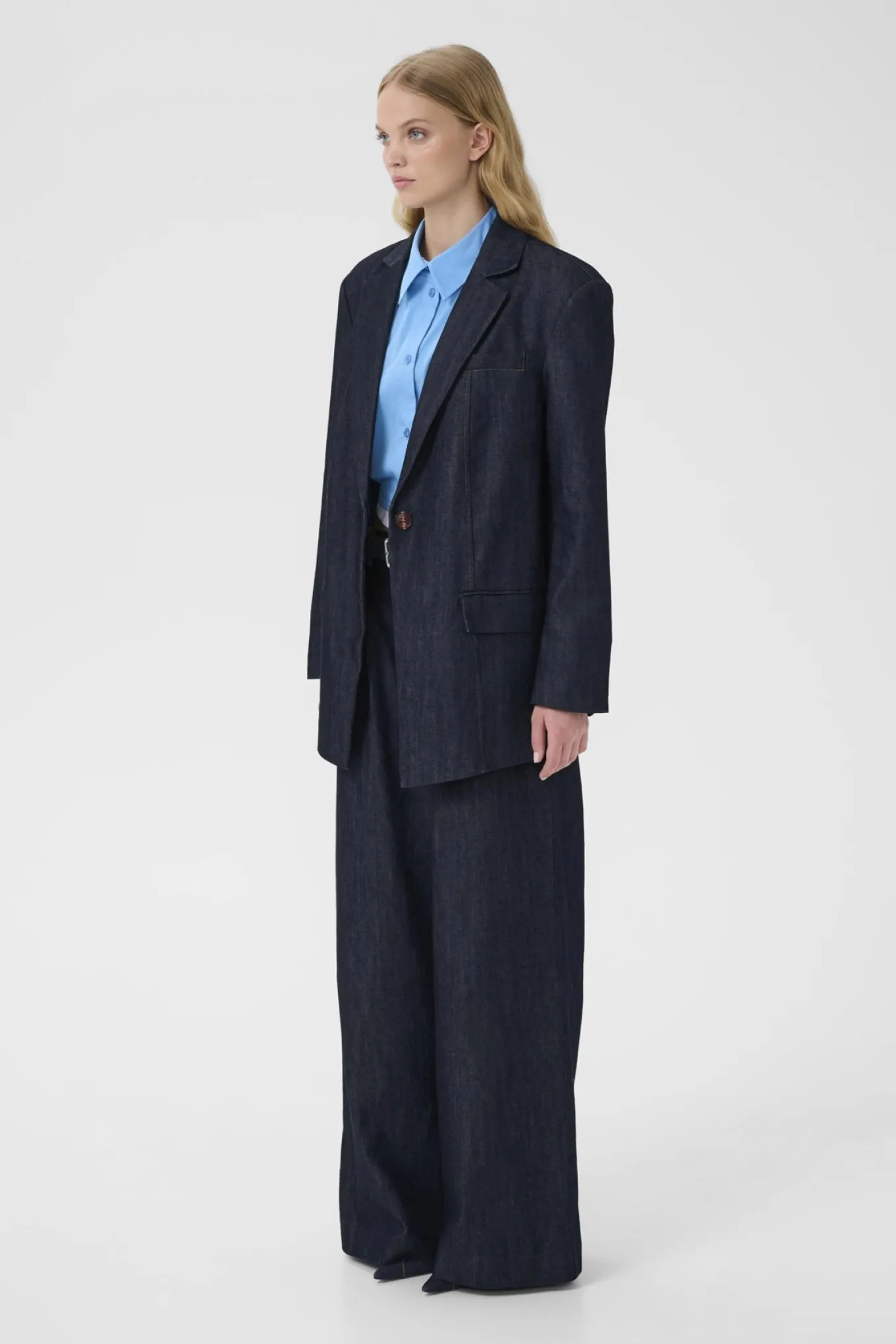 GZelli blazer Dark blue unwashed 107357 10910928