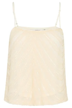 GZglira top Butter Yellow sequins 10909954