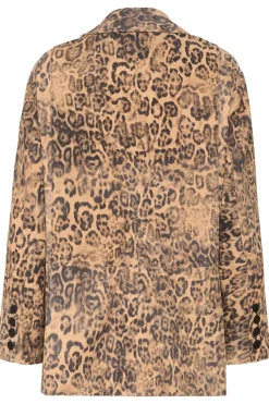 GZleane OZ blazer Leopart print leather 10909938