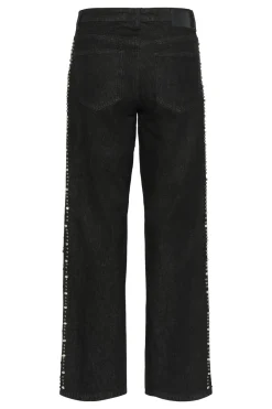 GZleei HW wide jeans Black 100017 10910795