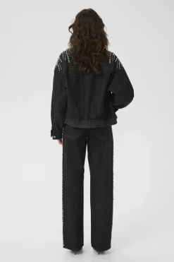 GZleei HW wide jeans Black 100017 10910795