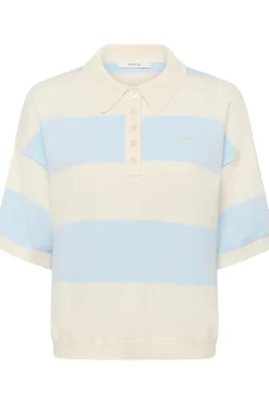 GZmaia ss polo pullover Blue Finch striped 109362 10911141