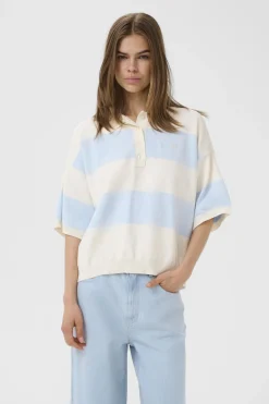 GZmaia ss polo pullover Blue Finch striped 109362 10911141