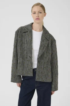 GZriva OZ jacket Herringbone black/grey 10773 10910714