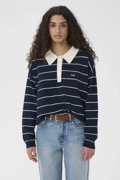 GZtaige polo pullover Skycaptain striped 109335 10910829