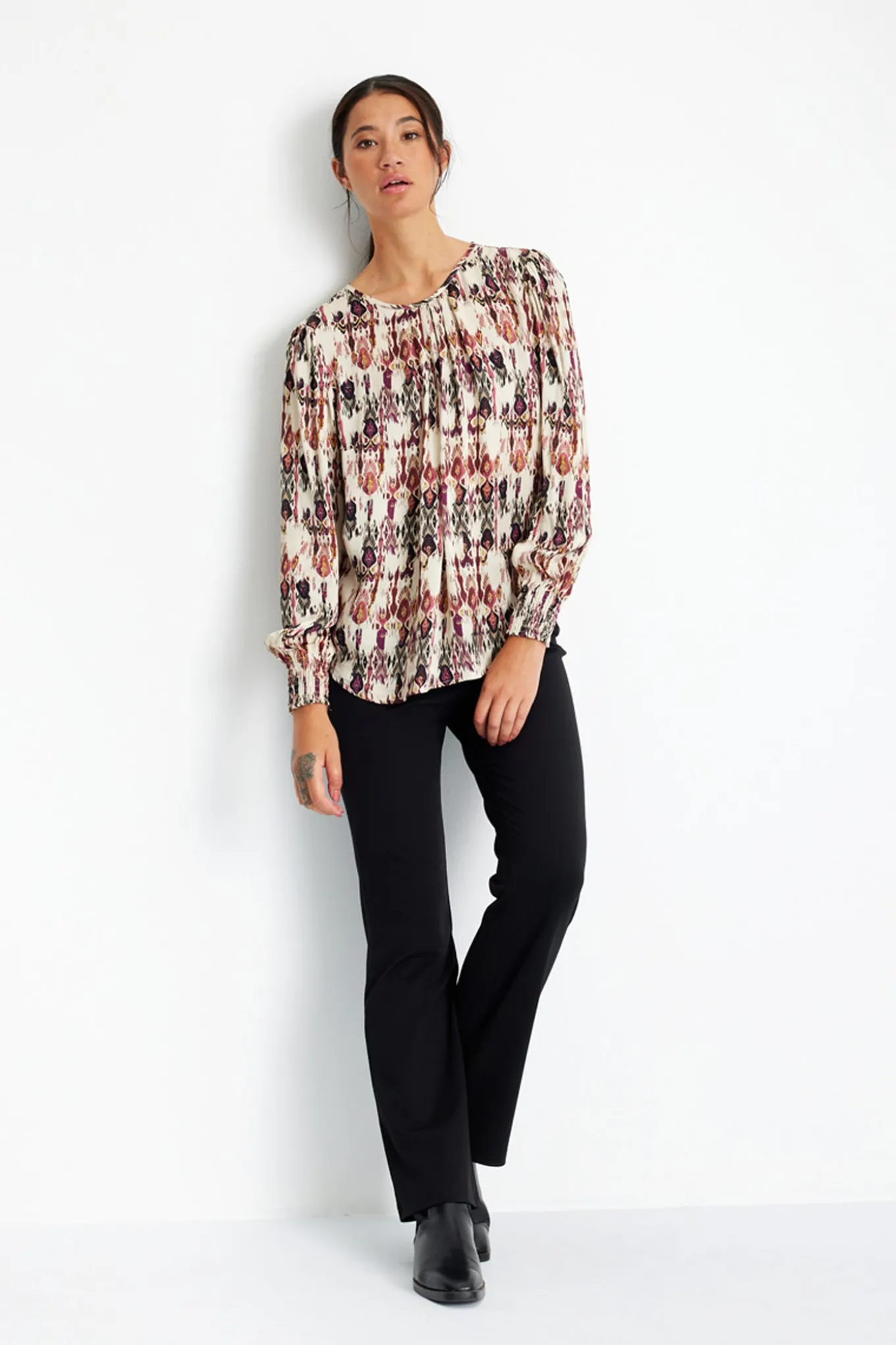 Haily Boot cut pants SORT 15355