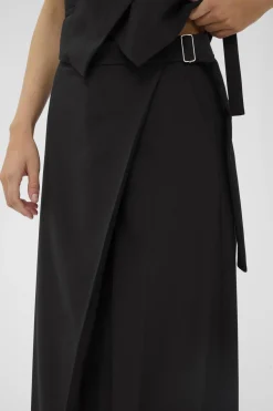 HAISLYIW WIDE PANT Black 194008 30112221