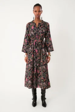 HarperLL Maxi Dress 3/4 74 Flower Print 254013031