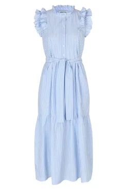 HarrietLL Maxi Dress SL 80 Stripe 252683039