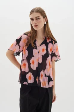 HendraIW Top Pink Poetic Flower 30109418