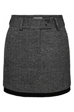 Herring Sequin Crop Skirt Black HL10274