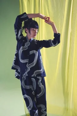 Hikazu raglanjakke WAVES 26123285568