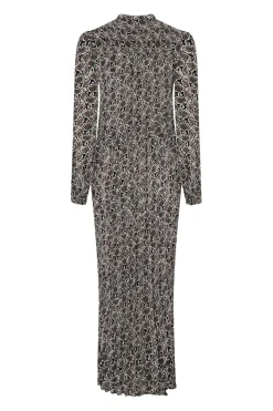 651HMHornsea dress 920 Black snake HM1155