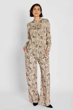 603HMNoran pants 805 Light flower print HM1308