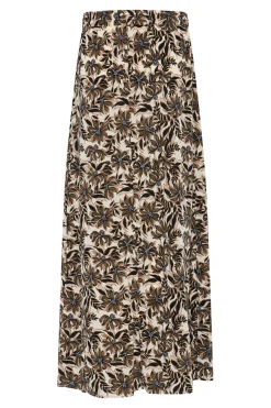 651HMSican maxi skirt 852 Shitake print HM1287