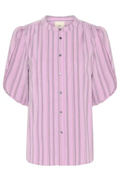 448HMTulin shirt 370 Pink stripe HM1250
