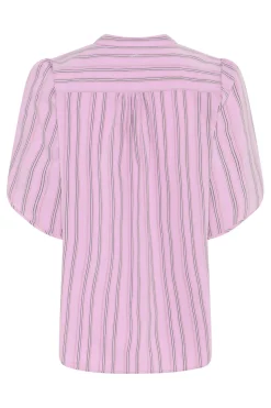 448HMTulin shirt 370 Pink stripe HM1250