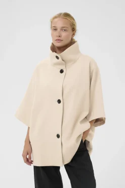 HOLLYNIW CAPE JACKET Ecru 300597 30112218