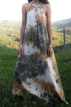 HOPE ABSTRACT HALTER Forest W25281107