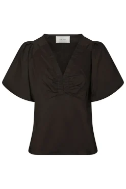 Irina Poplin Chocolate Brown 162219