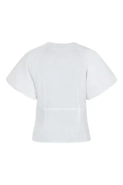 Irina Poplin White 162219