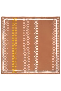 ISADORA Silk Scarf Large 6005 Mocha Mousse 2610330576