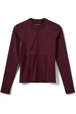 JAYASPO ZIP BLOUSE 4067 Burgundy SPO1036