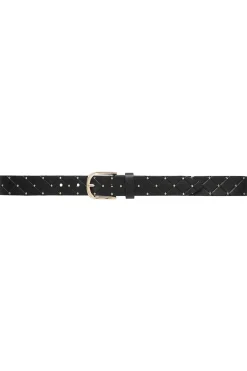 JEANS BELT Black/Gold 16388