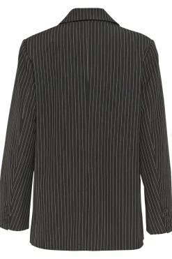 JoelleGZ pinstripe blazer 2.0 Black pinstripe 10909835