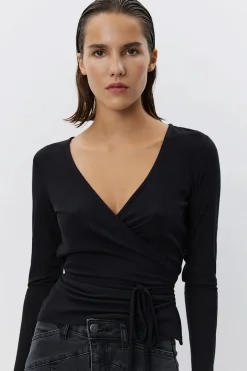 JOODYSW BLOUSE 1000 Black SNOS558