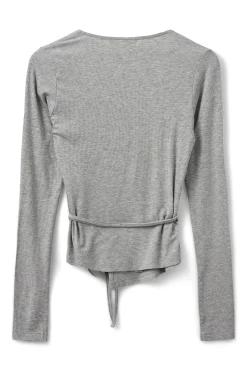 JOODYSW BLOUSE 8000 Grey mel SNOS558