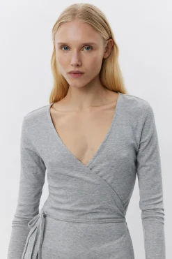 JOODYSW BLOUSE 8000 Grey mel SNOS558