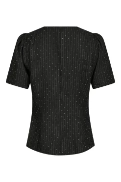 Jules B Pinstripe Blouse Antracit 167083