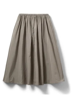 JUNEAUSW MIDI SKIRT 3072 Dusty green S261257
