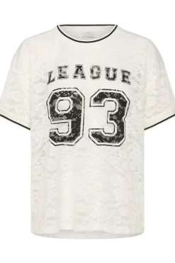 KAbelle Lace TShirt Chalk 110602 10511385