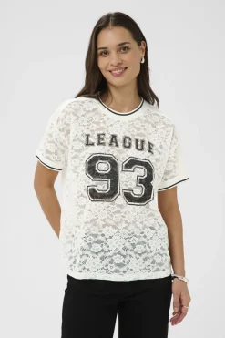 KAbelle Lace TShirt Chalk 110602 10511385