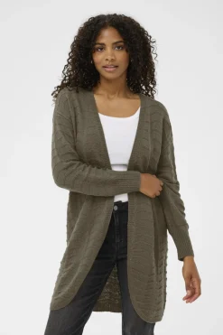 KAemria Knit Cardigan 10506359 Morel