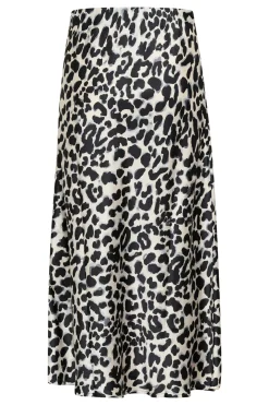 KAjune Skirt Grey leopard