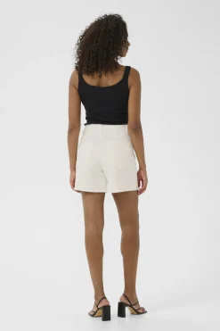 KAkarla Twill Shorts Chalk 10552465