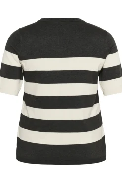 KAlizza Striped Knit DGM/Turtledove Wide Stripe 10508410