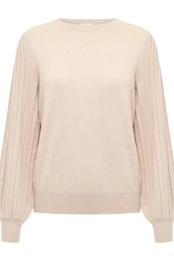 KAlone Knit Pullover Classic Sand Melange 10507905