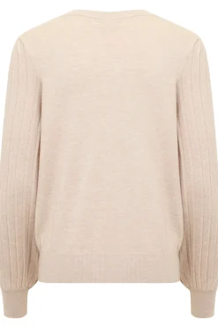 KAlone Knit Pullover Classic Sand Melange 10507905